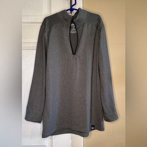 REI Gray Striped Kids Top